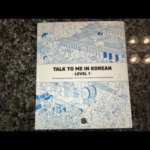 Korean Level 1 Learning book (interactive)